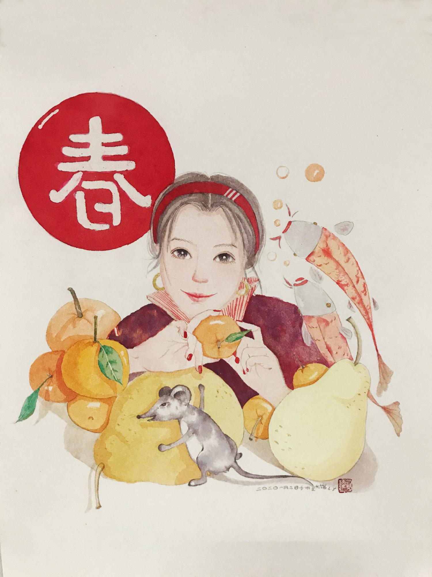李颜美术作品集