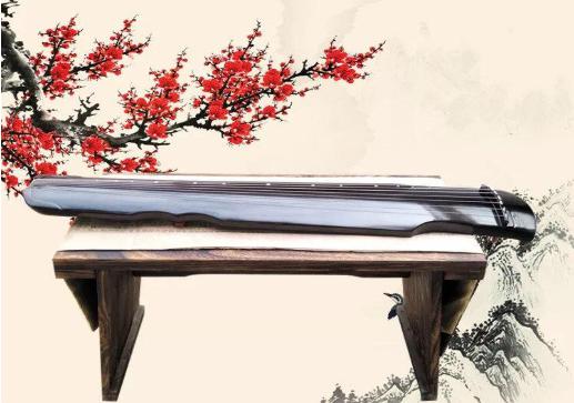 “抚琴吟唱， 赏画品茶”