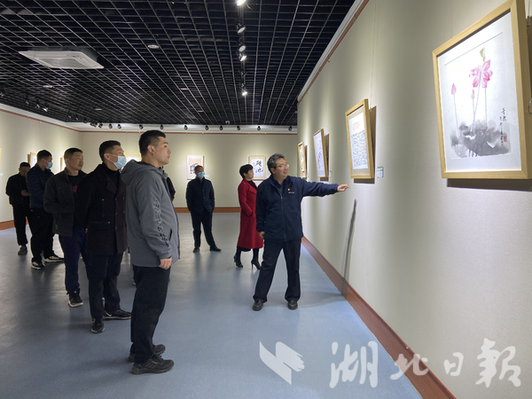 十堰市美术馆党风廉政主题画展