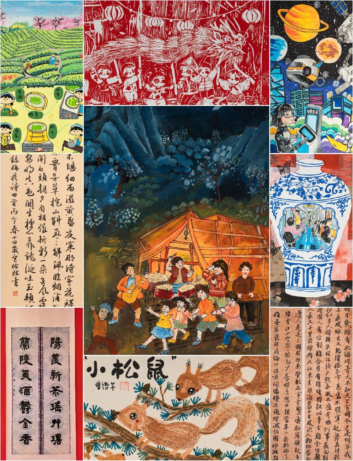 纸上生花，童心入画！2026“金蕾杯”人气投票通道开启→