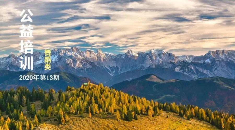 2020年十堰市群众艺术馆舞蹈公益培训——特邀老师饶子龙（第13期）