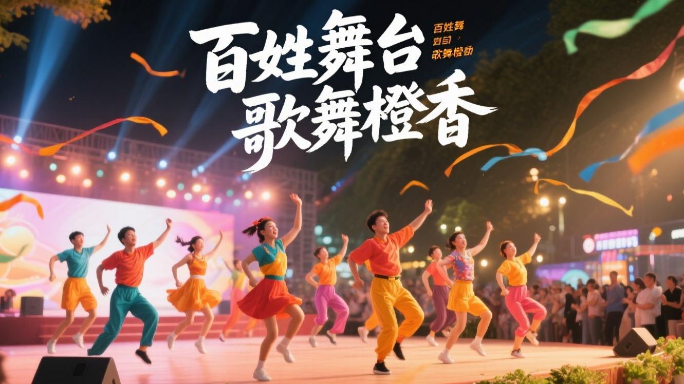 “百姓舞台 歌舞橙香”秭归全民广场舞超级联赛暨“秭归好歌手”大赛